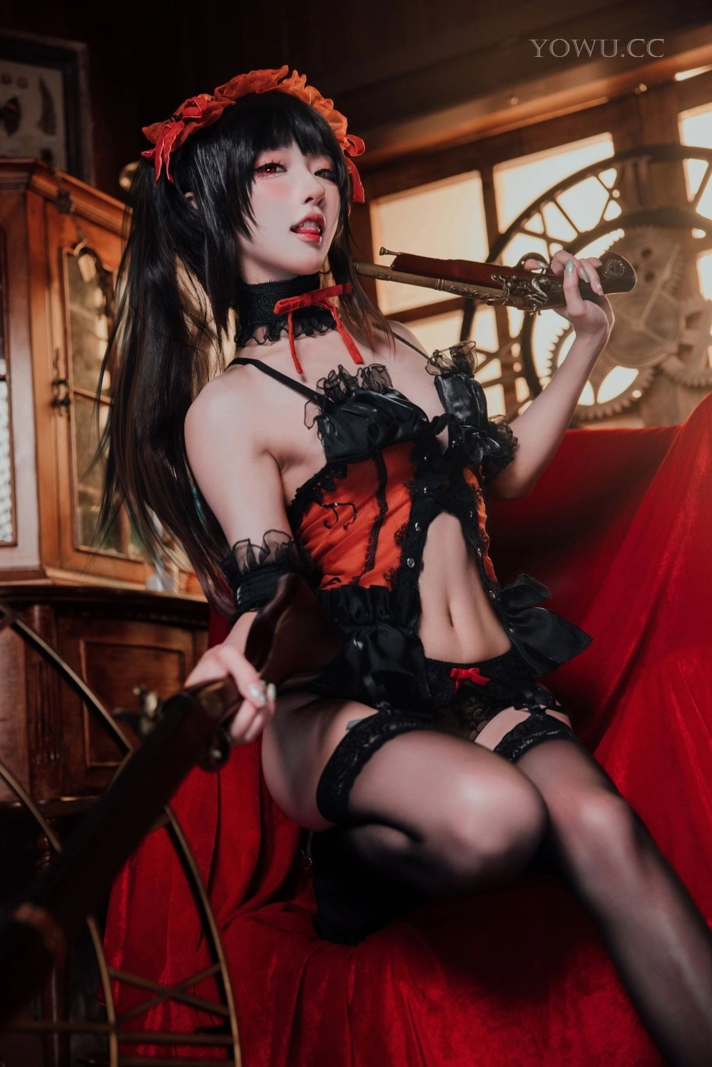 阿包也是兔娘 – 时崎狂三 Cosplay 约会大作战 精灵少女 性感写真集