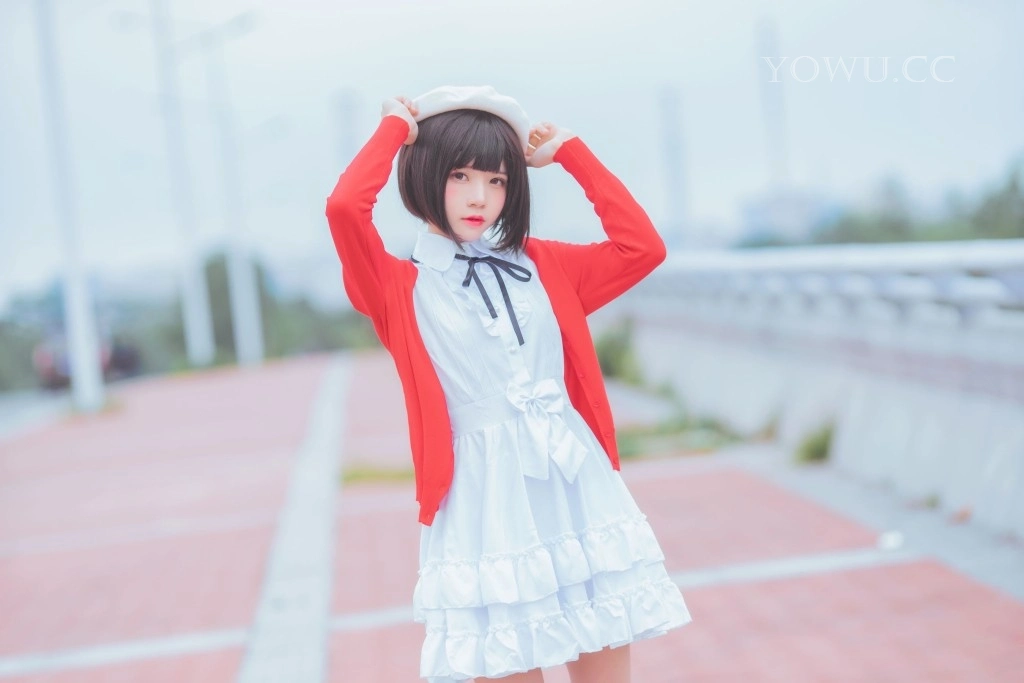 桜桃喵 疯猫ss – 加藤惠常服 动漫角色cosplay写真集