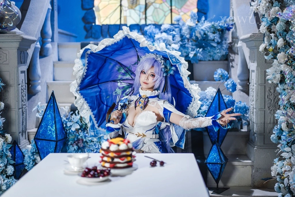蜜汁猫裘 – 鸣潮 坎特蕾拉 Cosplay 高清正片 角色扮演 图集鉴赏