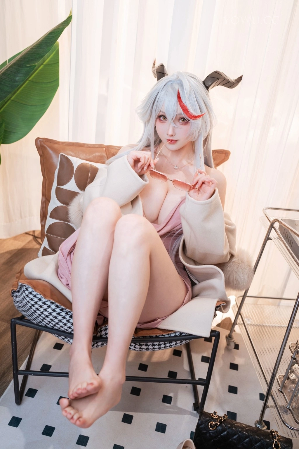 Rioko凉凉子 – 碧蓝航线 埃吉尔 居家私房COSPLAY写真欣赏