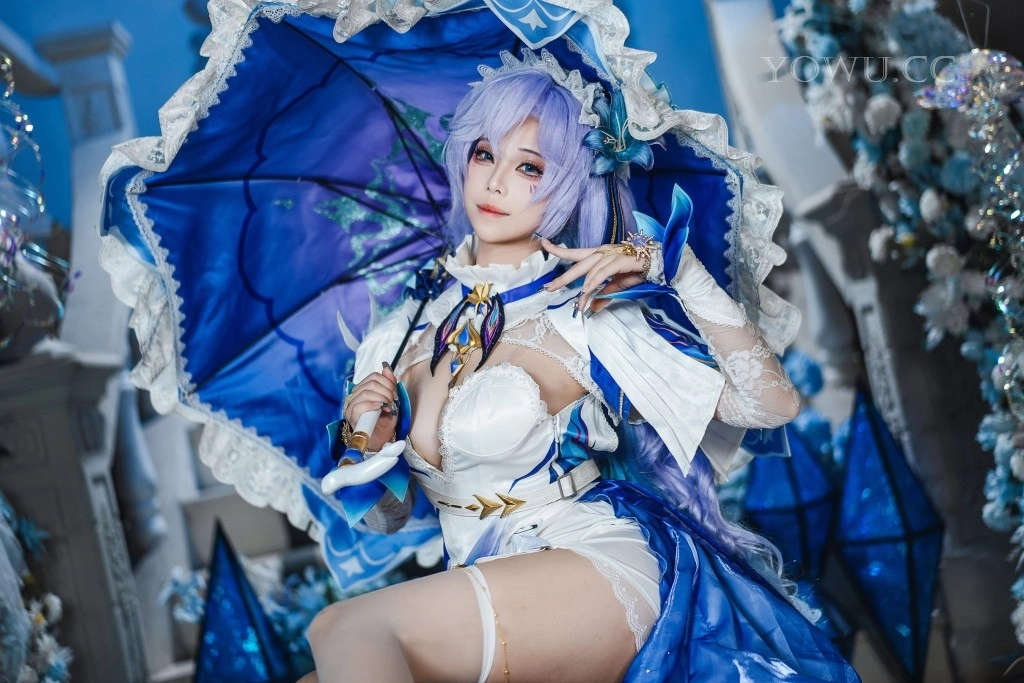 蜜汁猫裘 – 鸣潮 坎特蕾拉 Cosplay 高清正片 角色扮演 图集鉴赏