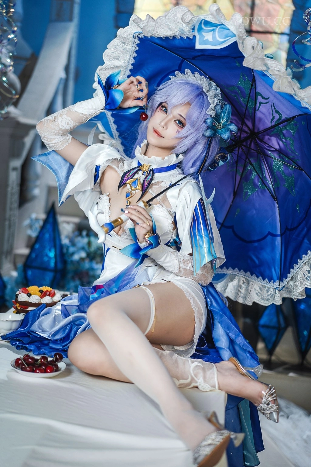 蜜汁猫裘 – 鸣潮 坎特蕾拉 Cosplay 高清正片 角色扮演 图集鉴赏