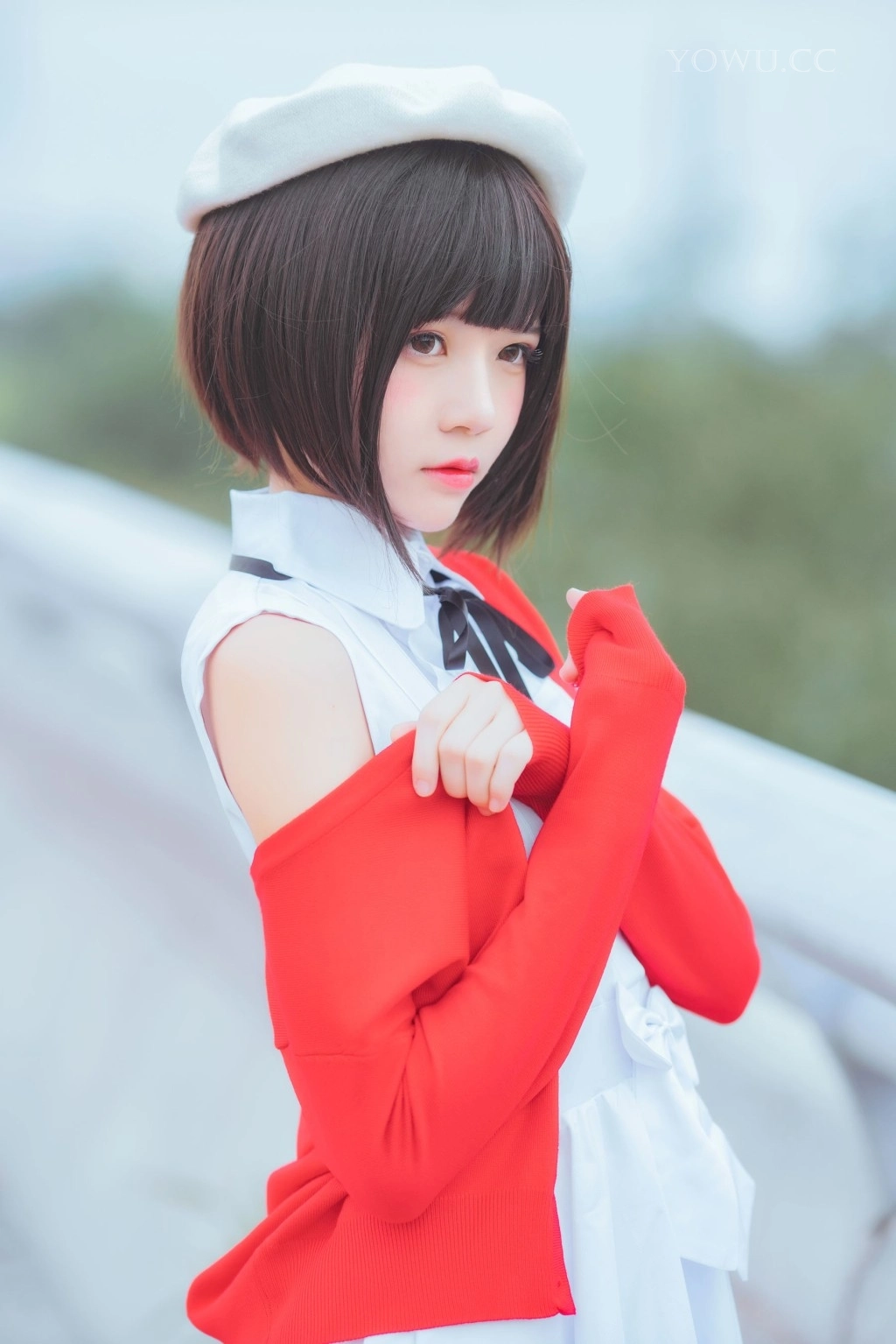 桜桃喵 疯猫ss – 加藤惠常服 动漫角色cosplay写真集