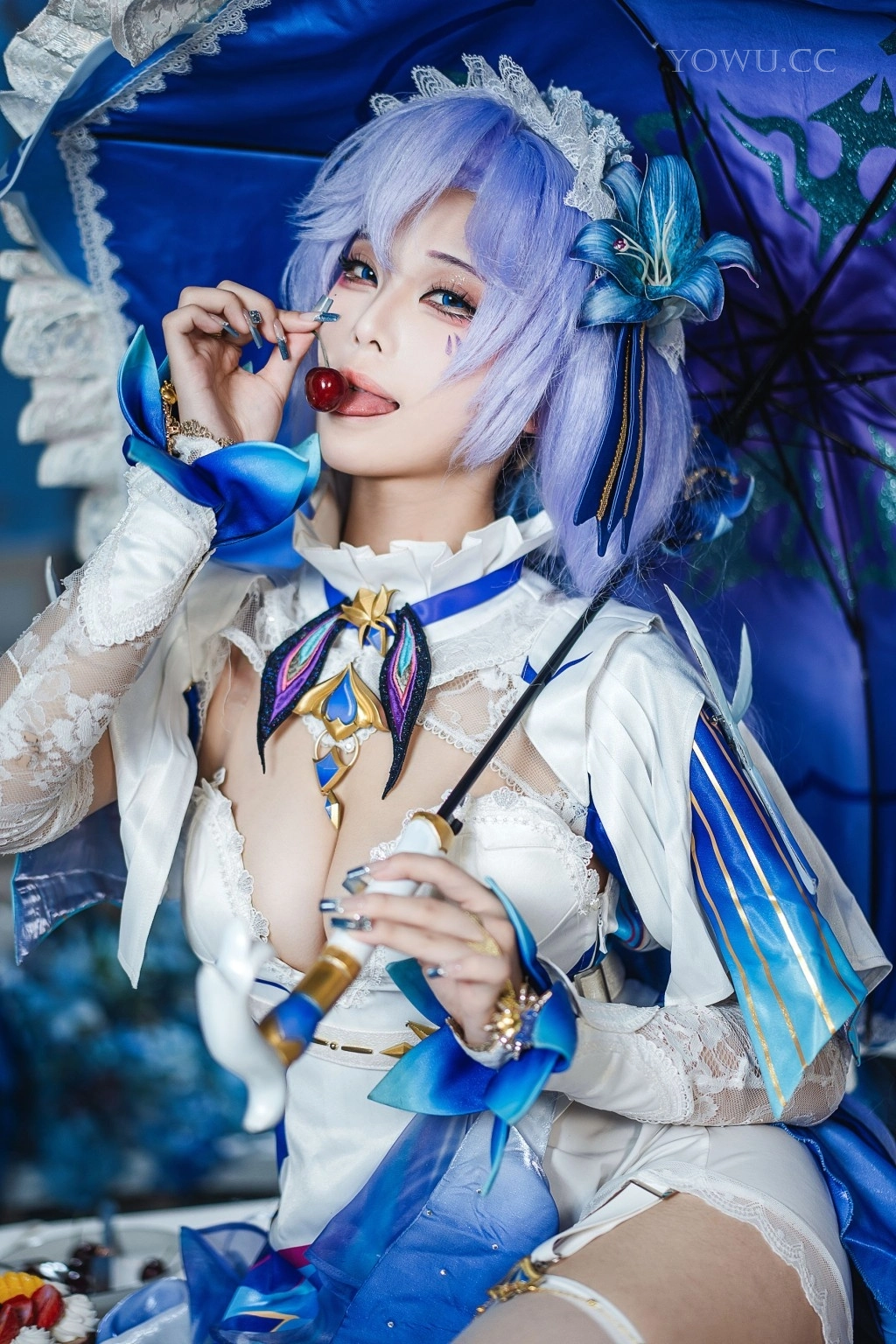 蜜汁猫裘 – 鸣潮 坎特蕾拉 Cosplay 高清正片 角色扮演 图集鉴赏