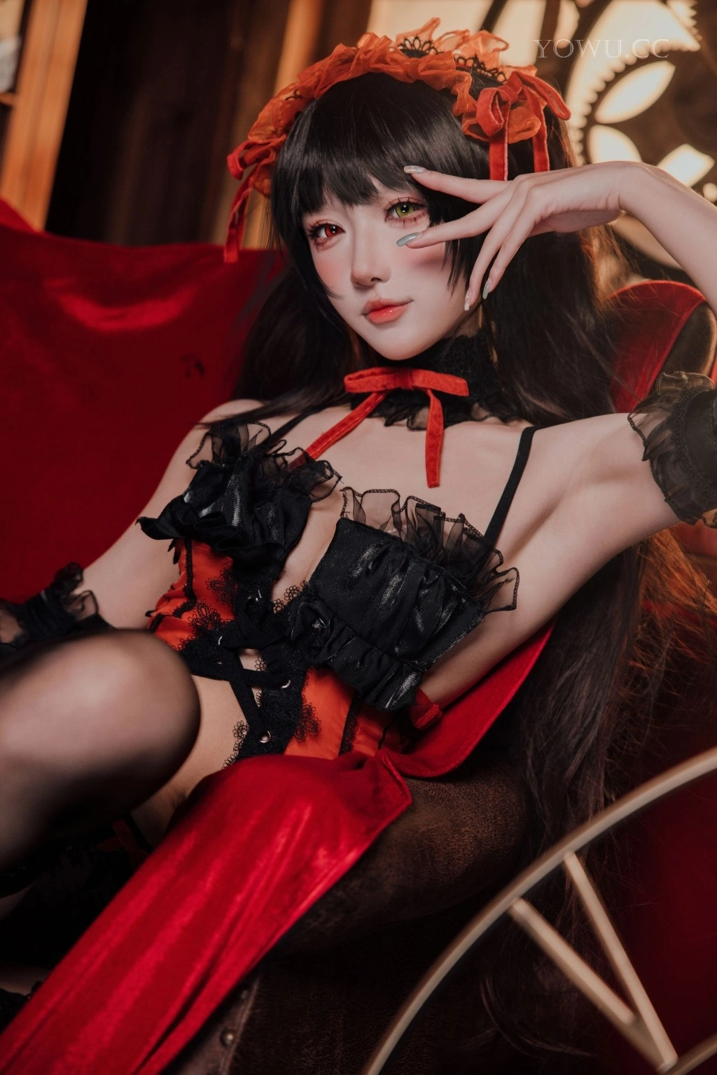 阿包也是兔娘 – 时崎狂三 Cosplay 约会大作战 精灵少女 性感写真集