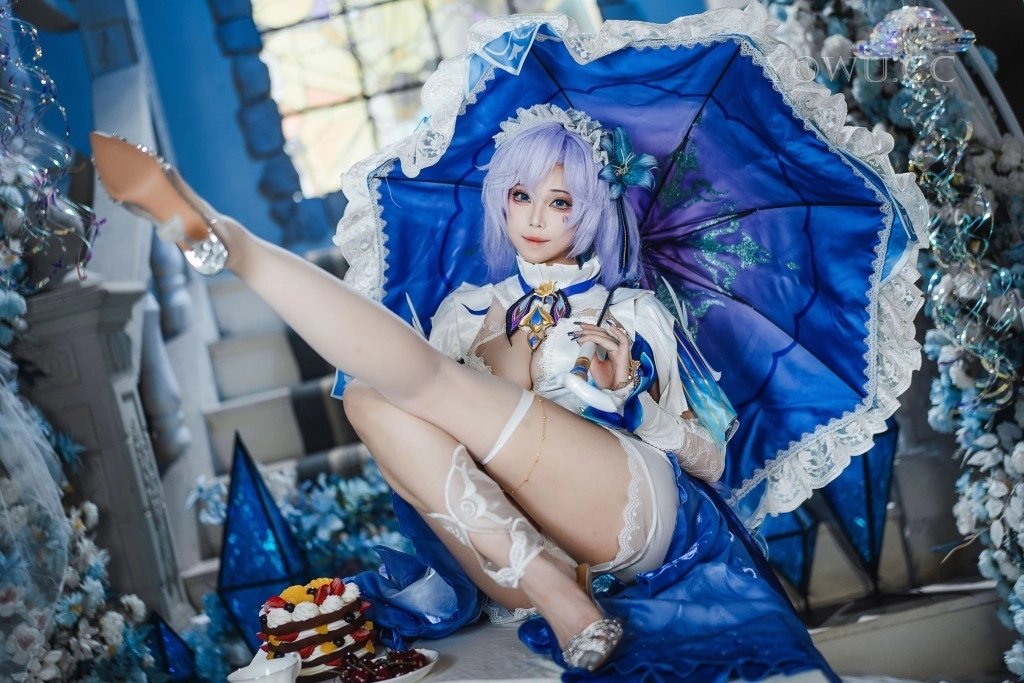 蜜汁猫裘 – 鸣潮 坎特蕾拉 Cosplay 高清正片 角色扮演 图集鉴赏