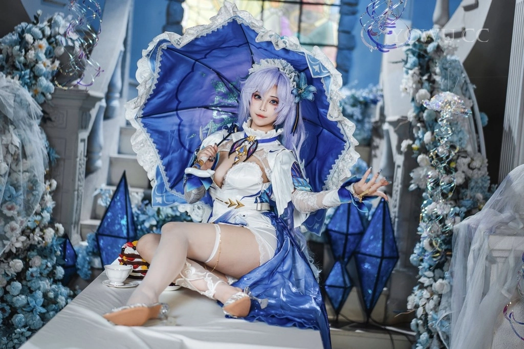 蜜汁猫裘 – 鸣潮 坎特蕾拉 Cosplay 高清正片 角色扮演 图集鉴赏
