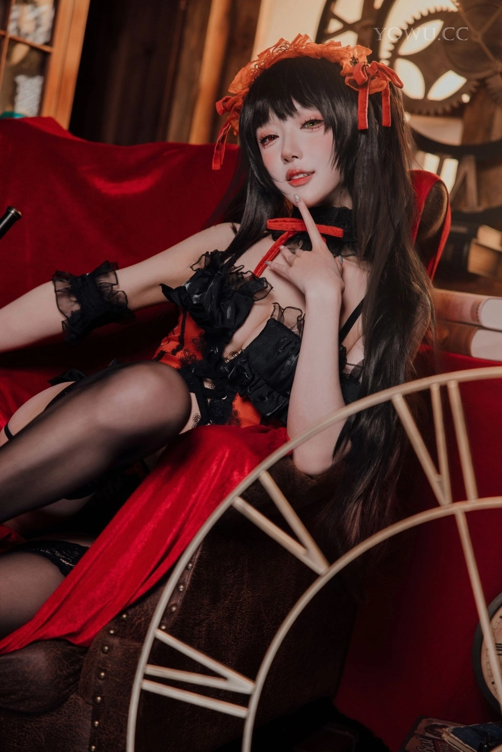 阿包也是兔娘 – 时崎狂三 Cosplay 约会大作战 精灵少女 性感写真集