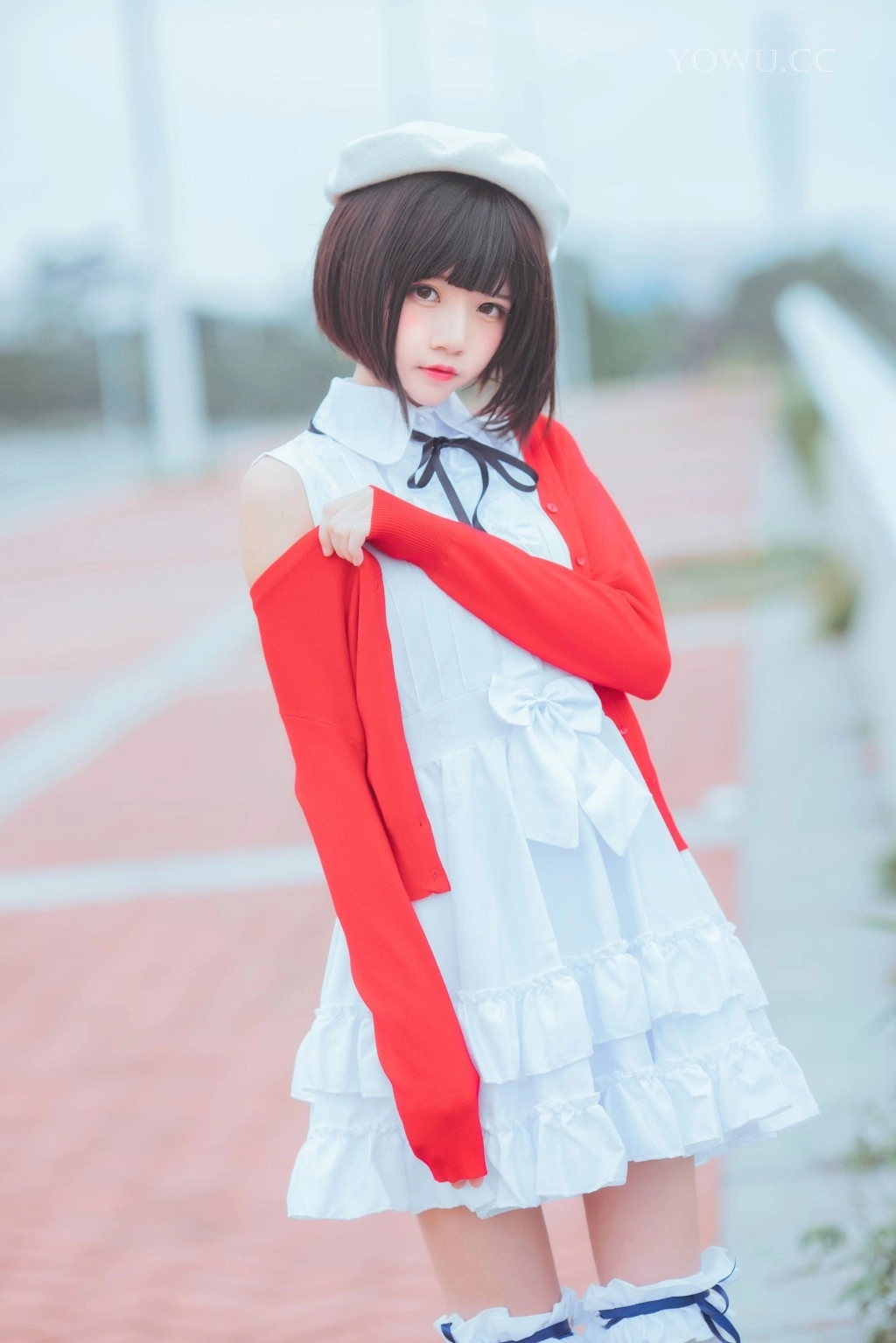 桜桃喵 疯猫ss – 加藤惠常服 动漫角色cosplay写真集