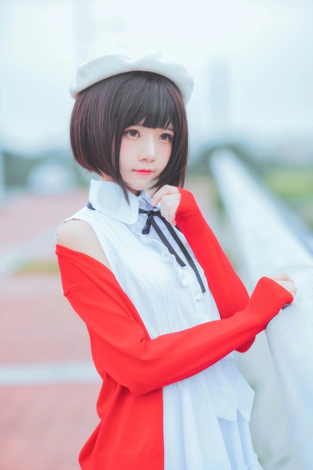 桜桃喵 疯猫ss – 加藤惠常服 动漫角色cosplay写真集