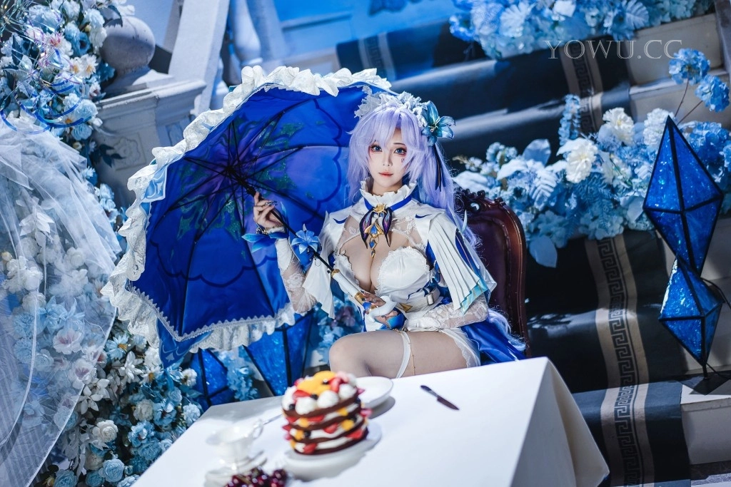 蜜汁猫裘 – 鸣潮 坎特蕾拉 Cosplay 高清正片 角色扮演 图集鉴赏