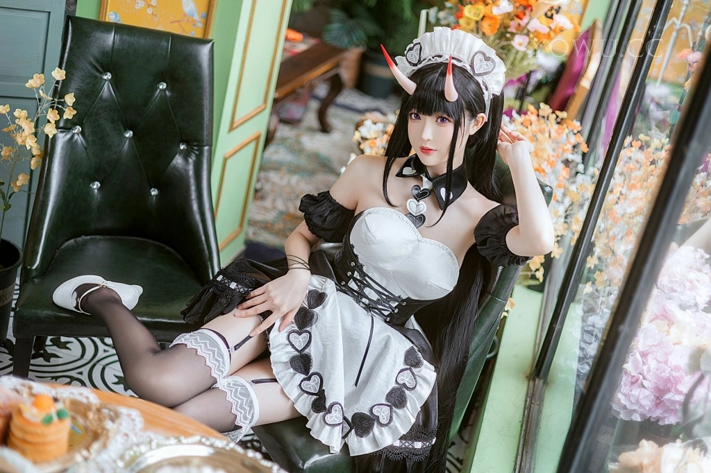 南宫 – 能代女仆 CosPlay 高清写真在线欣赏