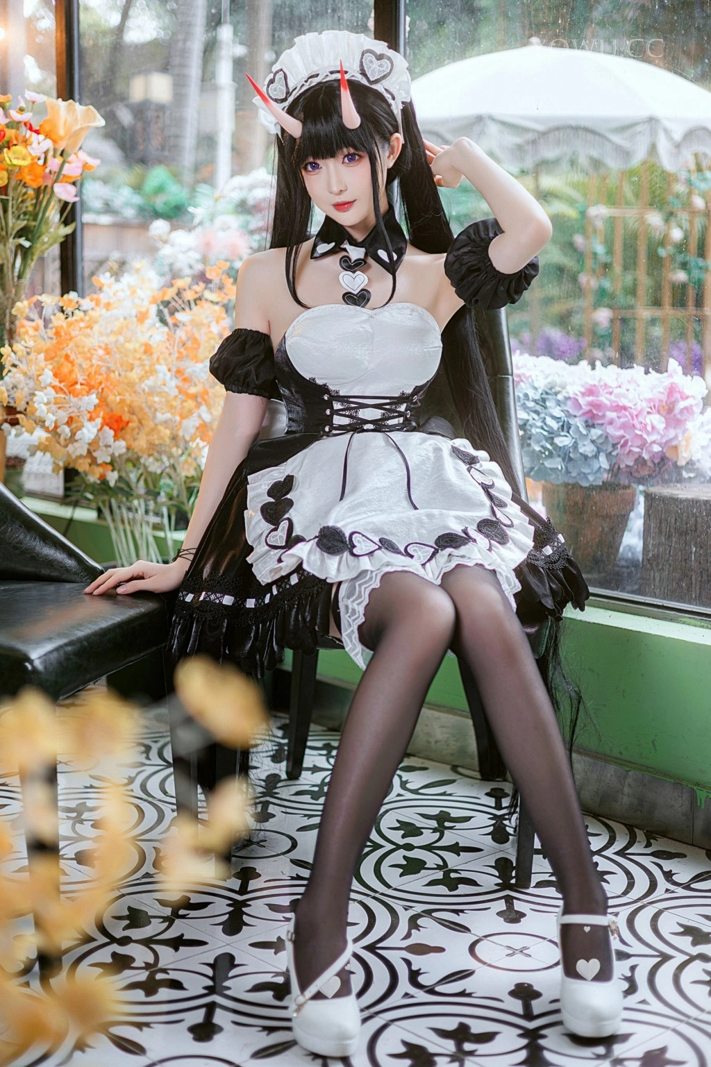 南宫 – 能代女仆 CosPlay 高清写真在线欣赏