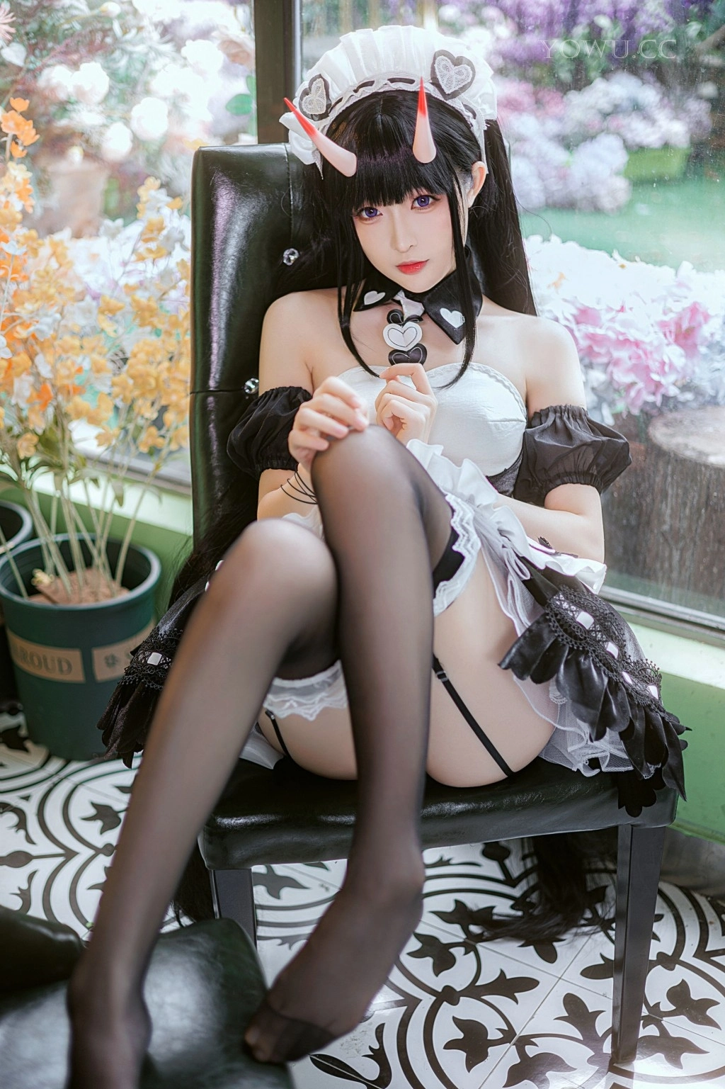 南宫 – 能代女仆 CosPlay 高清写真在线欣赏