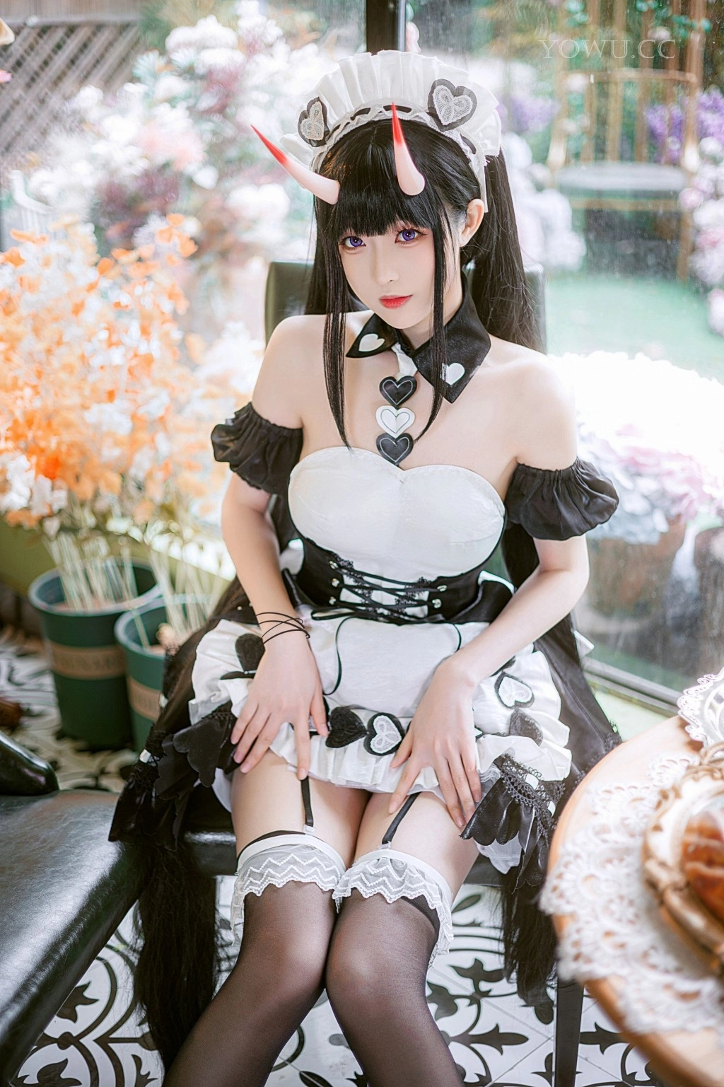 南宫 – 能代女仆 CosPlay 高清写真在线欣赏