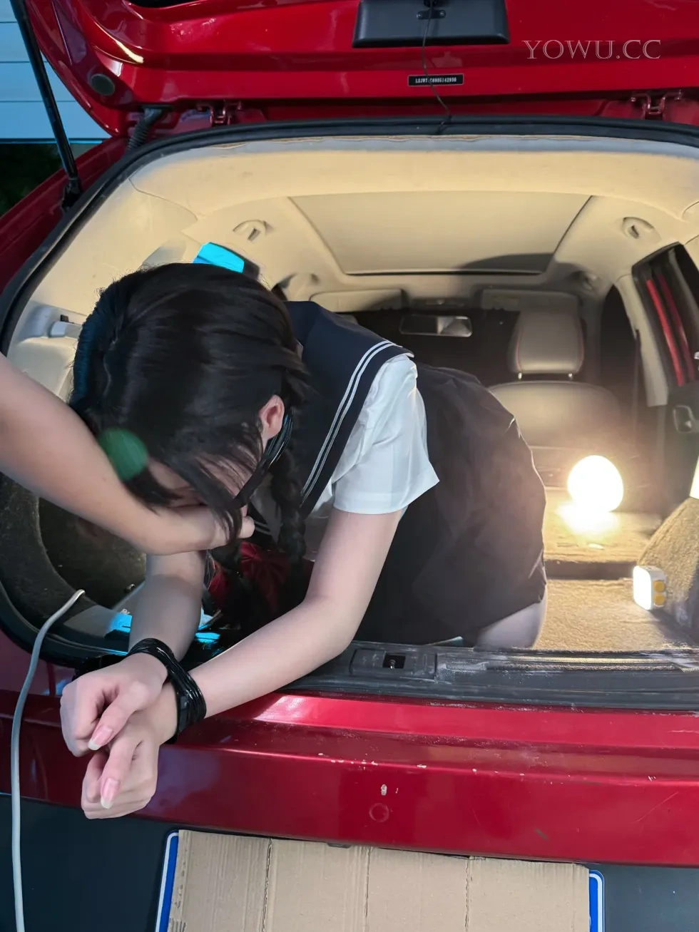 阿薰kaori Cosplay放学后下篇 青春校园美少女