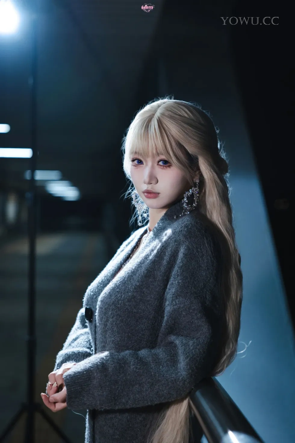 柒柒要乖哦 灰姑娘辛德瑞拉Cosplay晚礼裙私房写真