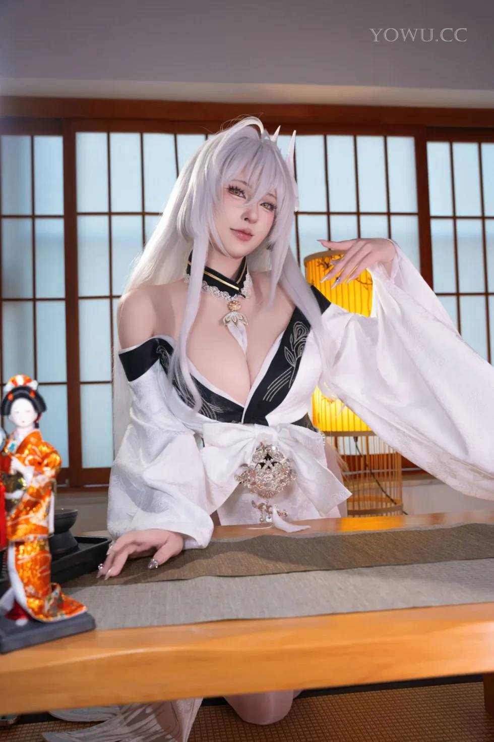 清水由乃Cos碧蓝航线白凤和服唯美写真