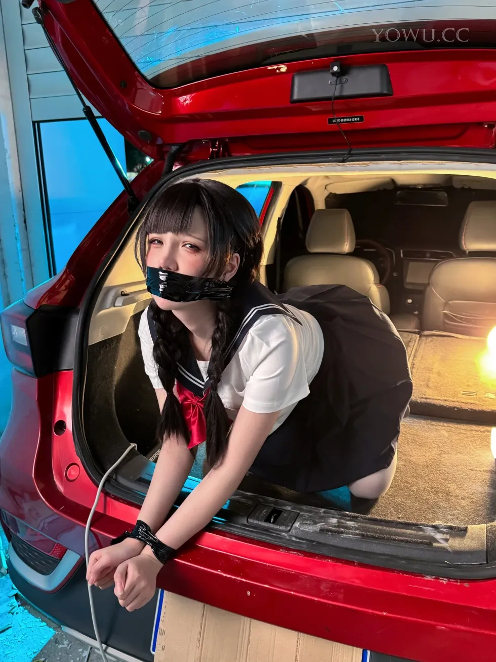 阿薰kaori Cosplay放学后下篇 青春校园美少女