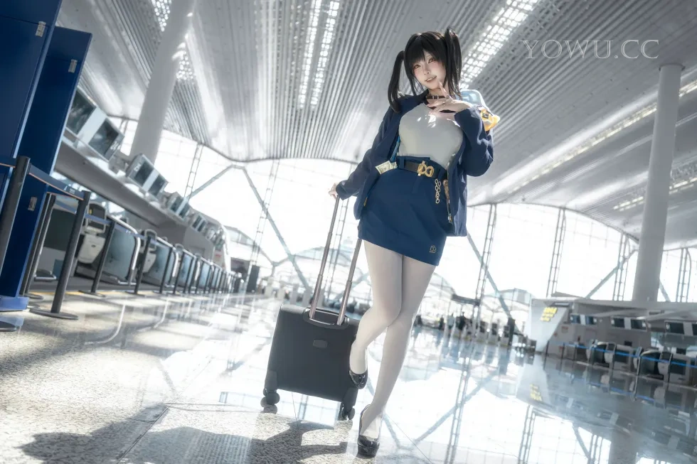 纸悦Etsu_ko Cosplay Nikke胜利女神索拉惊艳还原