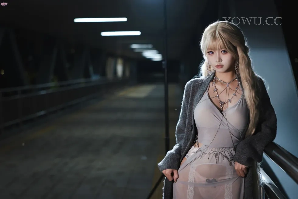 柒柒要乖哦 灰姑娘辛德瑞拉Cosplay晚礼裙私房写真