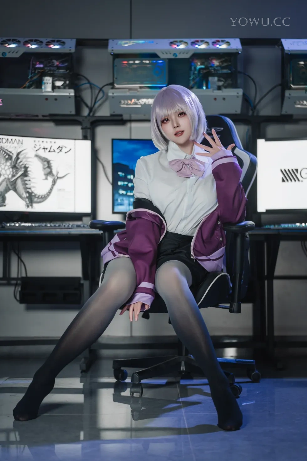 Natsuko夏夏子 Cosplay GRIDMAN新条茜 惊艳还原