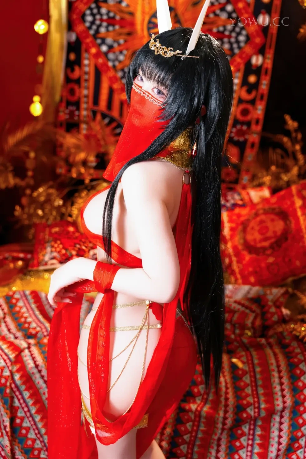 清水由乃 Cos碧蓝航线能代舞娘写真集在线欣赏