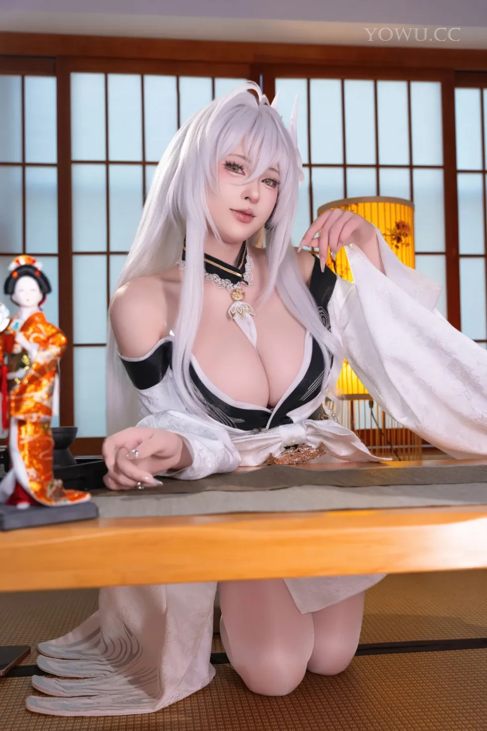 清水由乃Cos碧蓝航线白凤和服唯美写真