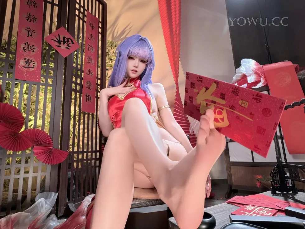 小仓千代w 萌姬联合旗袍Cosplay订阅Patreon写真集