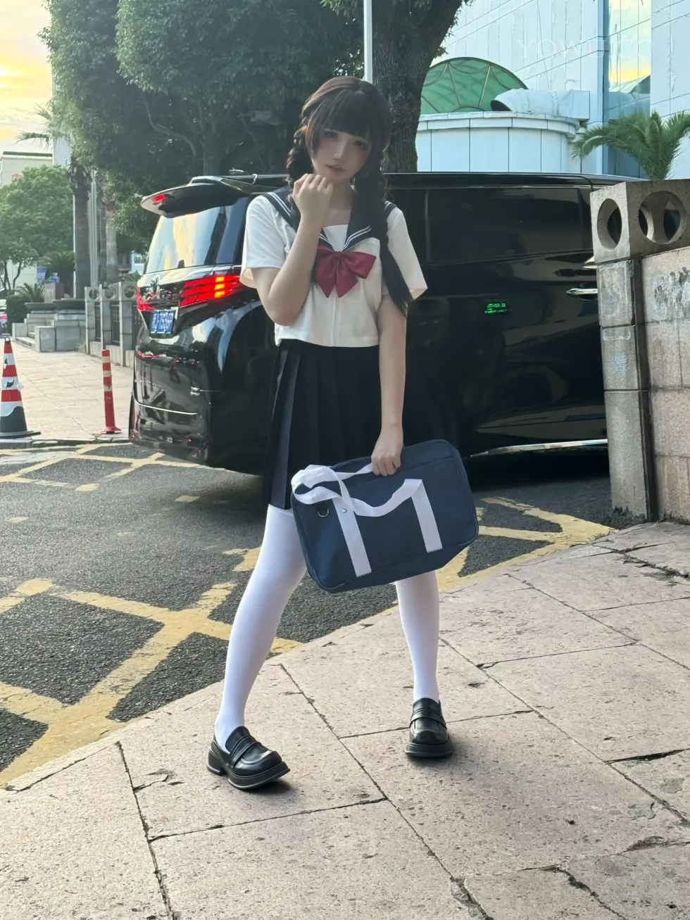 阿薰kaori Cosplay放学后下篇 青春校园美少女