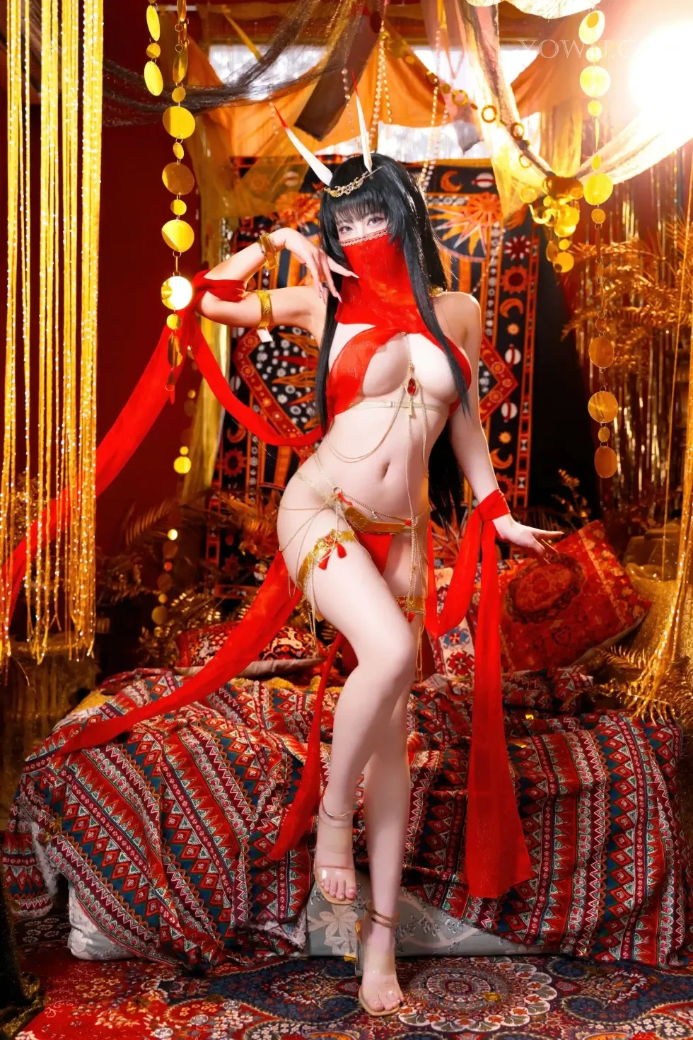 清水由乃 Cos碧蓝航线能代舞娘写真集在线欣赏