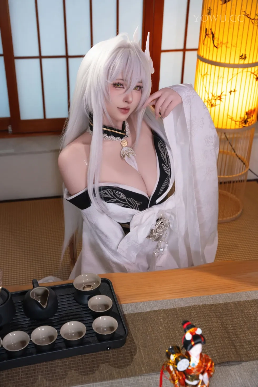 清水由乃Cos碧蓝航线白凤和服唯美写真