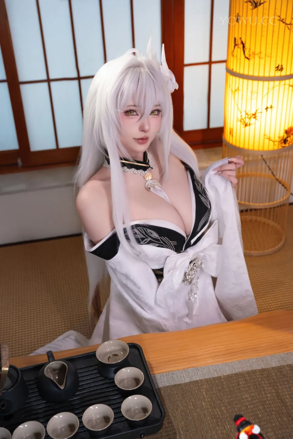 清水由乃Cos碧蓝航线白凤和服唯美写真
