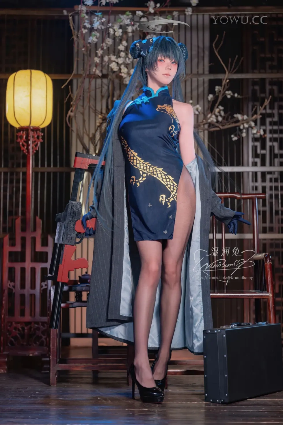 咬一口兔娘 Cos碧蓝档案 龙华妃咲在线免费欣赏
