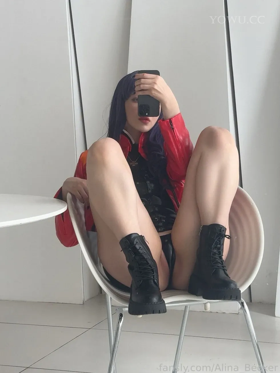 Alina Becker 葛城美里 Cosplay 冷艳指挥官诱惑私拍