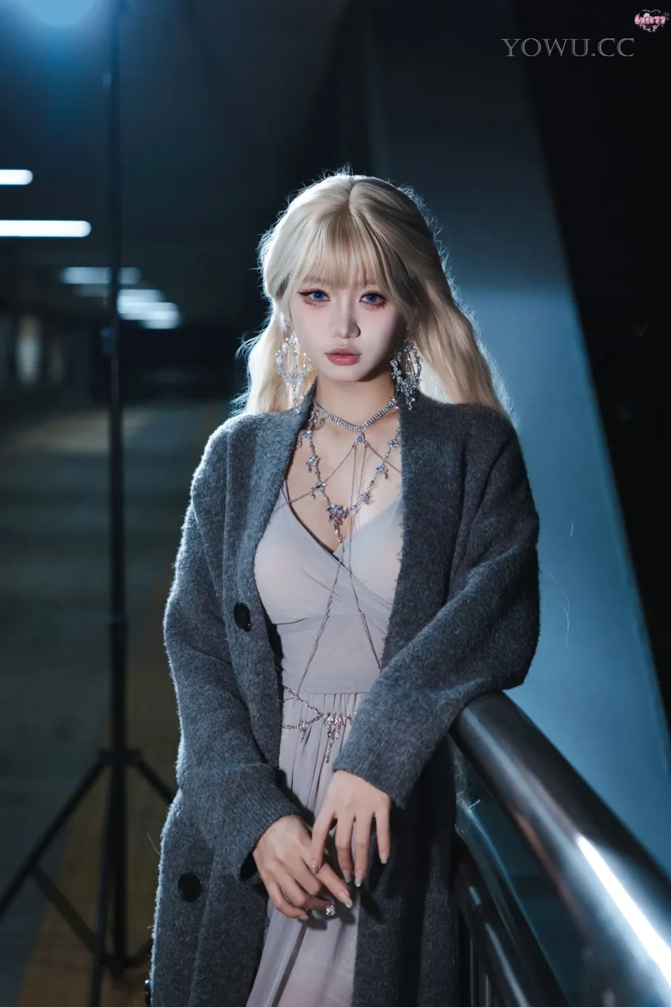 柒柒要乖哦 灰姑娘辛德瑞拉Cosplay晚礼裙私房写真