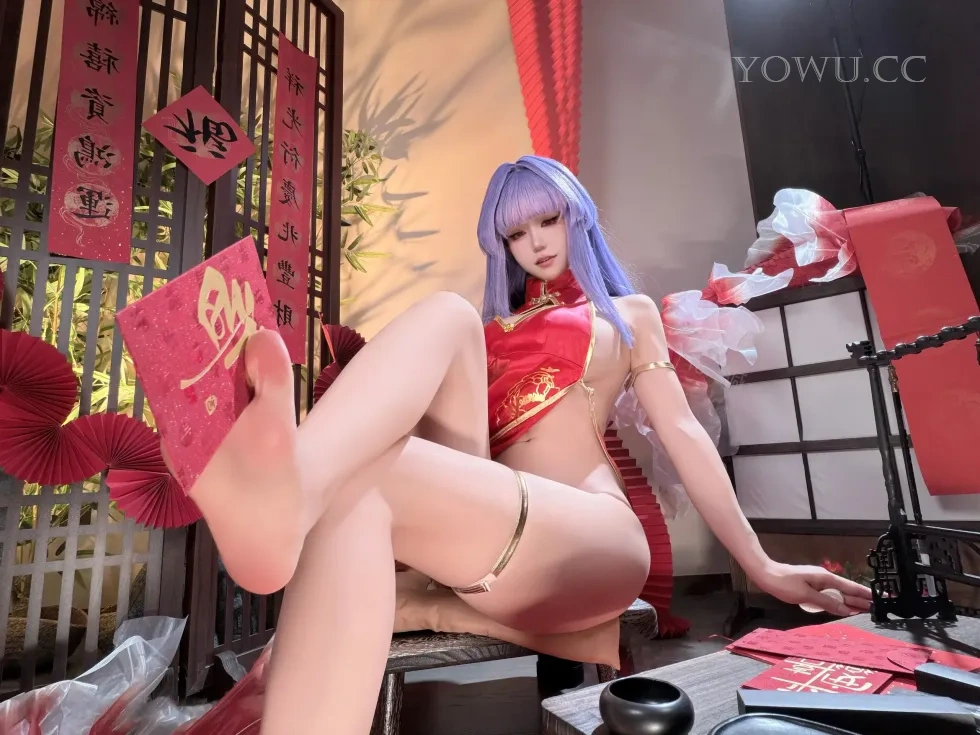 小仓千代w 萌姬联合旗袍Cosplay订阅Patreon写真集