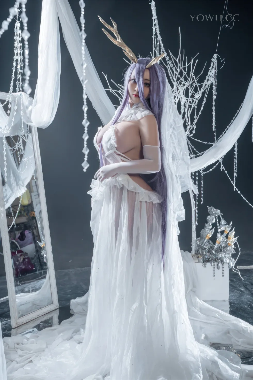 洛璃LoLiSAMA Cosplay碧蓝航线金鹿号写真