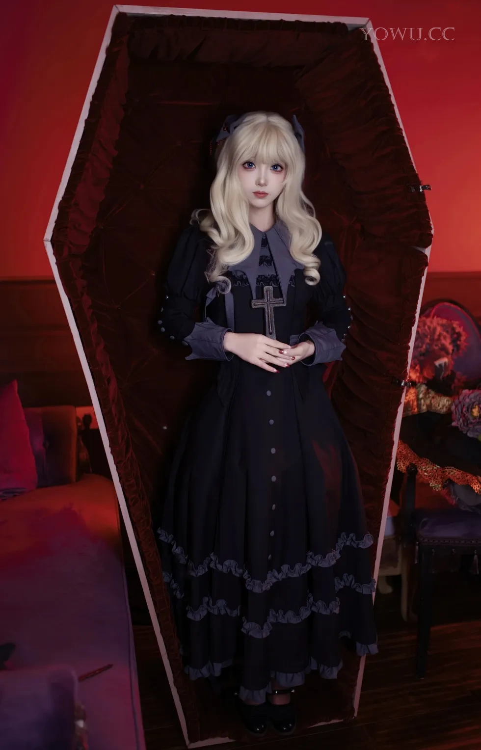 Bangni邦尼 德古拉公主暗黑优雅Cosplay写真集