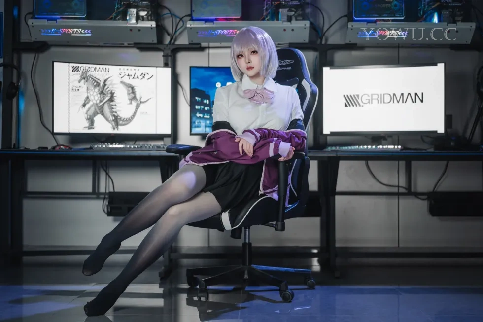 Natsuko夏夏子 Cosplay GRIDMAN新条茜 惊艳还原