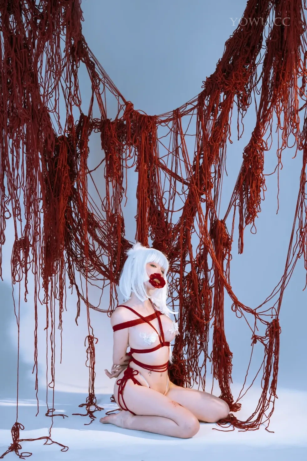动漫博主 蠢沫沫 Cosplay折翼天使写真集
