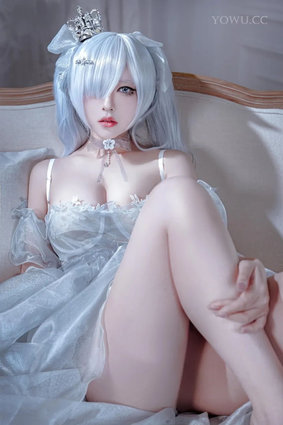 半半子 Cosplay绝美还原NIKKE灰姑娘免费欣赏