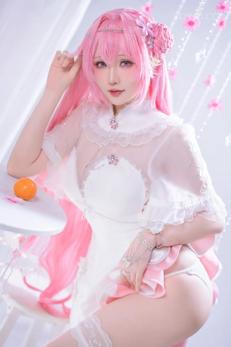 星之迟迟 Cosplay胜利女神妮姬桃乐丝绝美在线写真