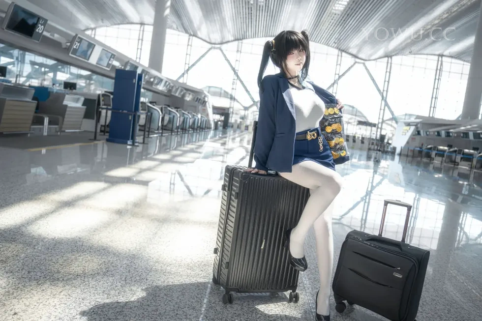 纸悦Etsu_ko Cosplay Nikke胜利女神索拉惊艳还原