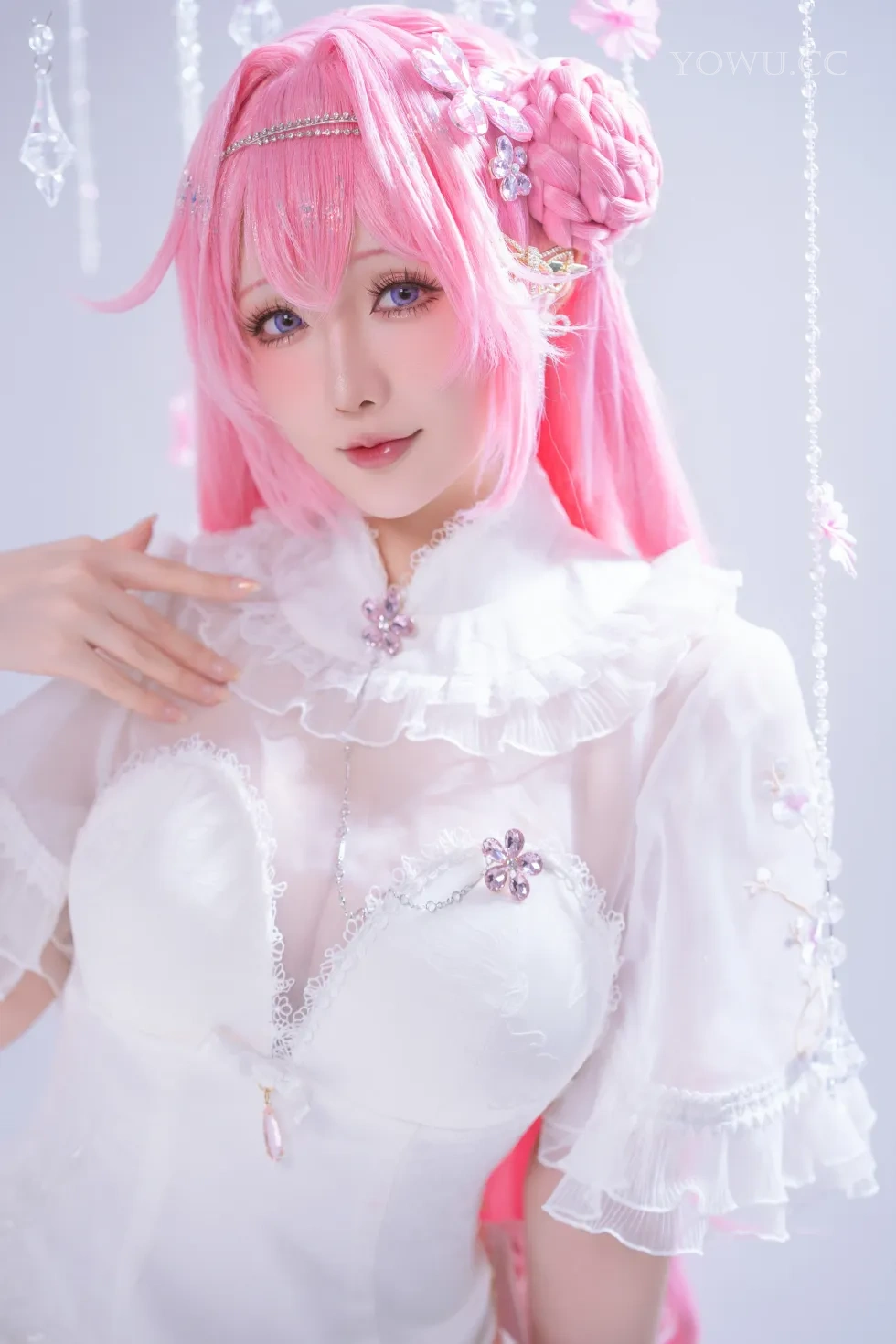 星之迟迟 Cosplay胜利女神妮姬桃乐丝绝美在线写真