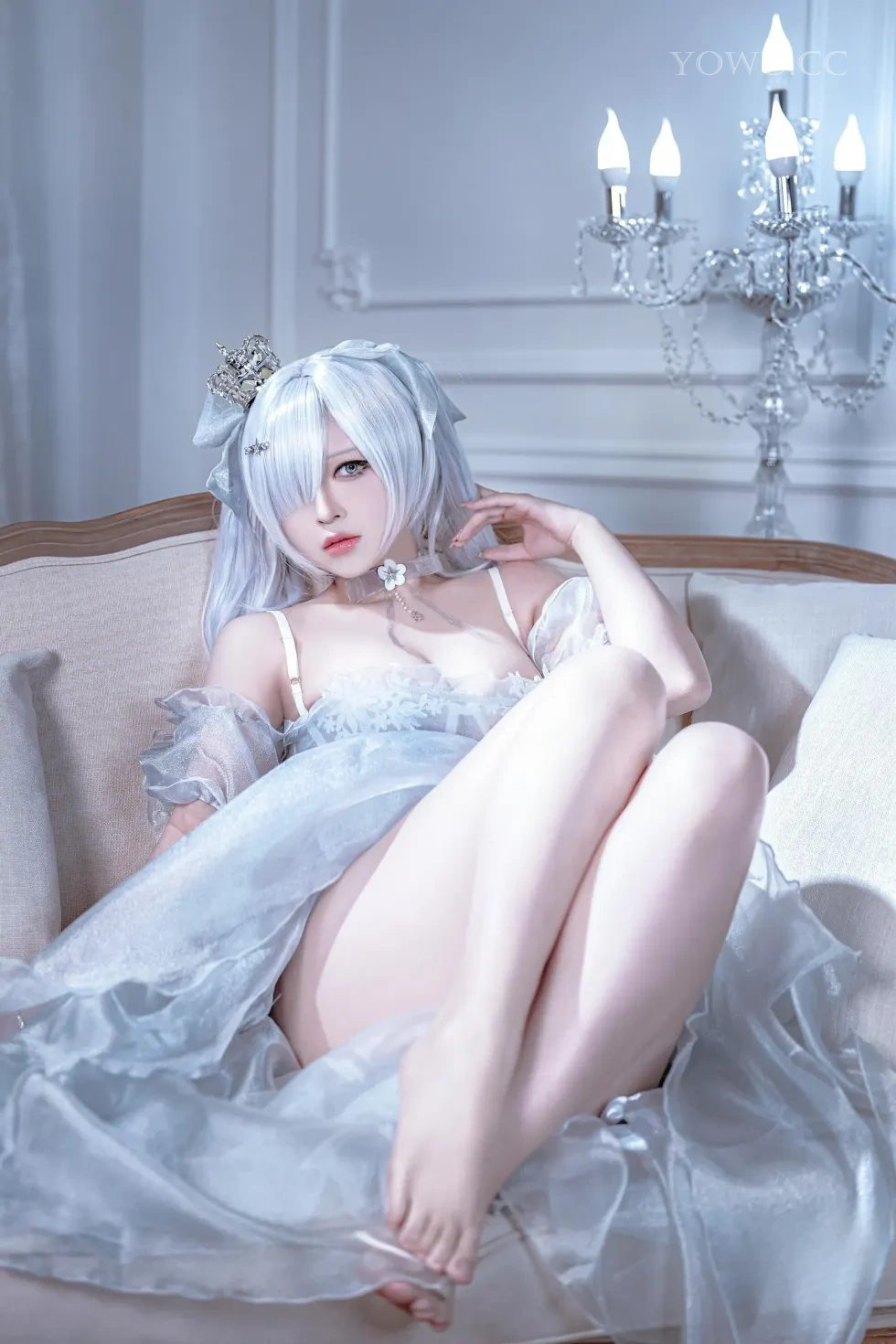 半半子 Cosplay绝美还原NIKKE灰姑娘免费欣赏